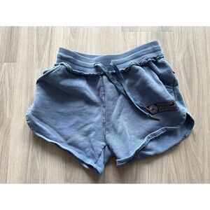 Alphalete Athletics Shorts Womens Blue‎ Verry Terry size Small